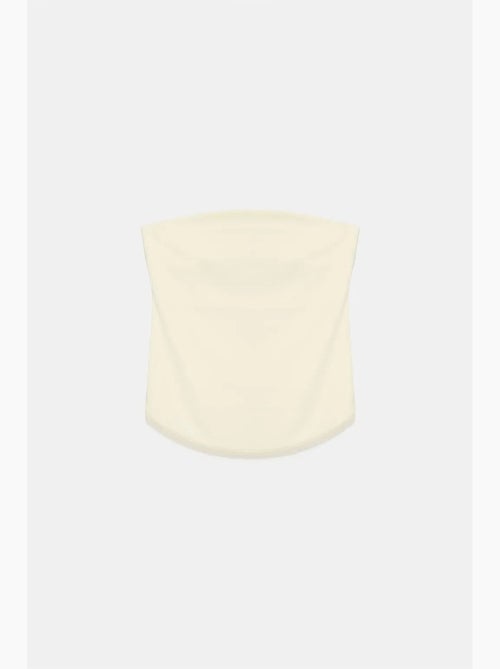 Top bandeau crop sem alças de mulher dilvin - Kiabi Top bandeau crop sem alças de mulher dilvin - Kiabi