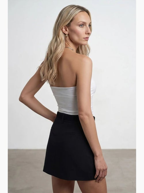 Top bandeau crop sem alças de mulher dilvin - Kiabi Top bandeau crop sem alças de mulher dilvin - Kiabi