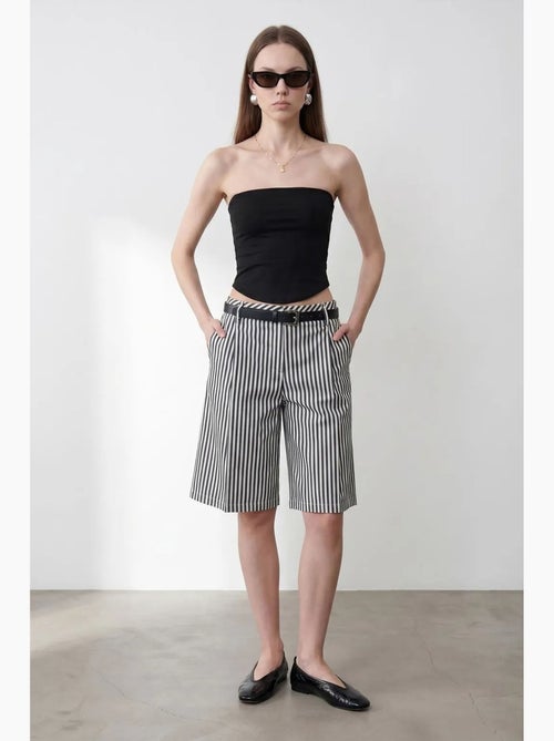 Top bandeau crop sem alças de mulher dilvin - Kiabi Top bandeau crop sem alças de mulher dilvin - Kiabi