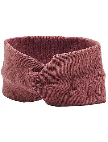 Top Bandeau Rosa Calvin Klein Jeans para Mulher