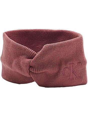 Top bandeau rosa calvin klein jeans para mulher