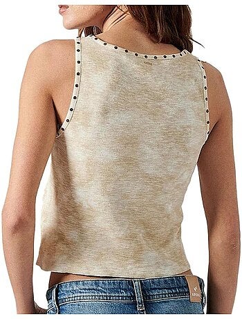 Top Bege Kaporal FARM para Mulher