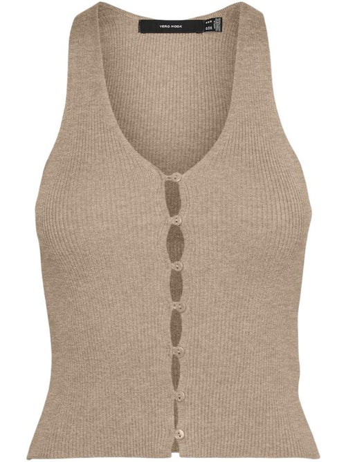 Top bege vero moda gold para mulher - Kiabi Top bege vero moda gold para mulher - Kiabi