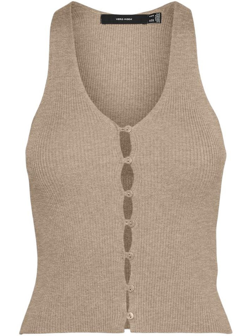 Top bege vero moda gold para mulher Bege - Kiabi