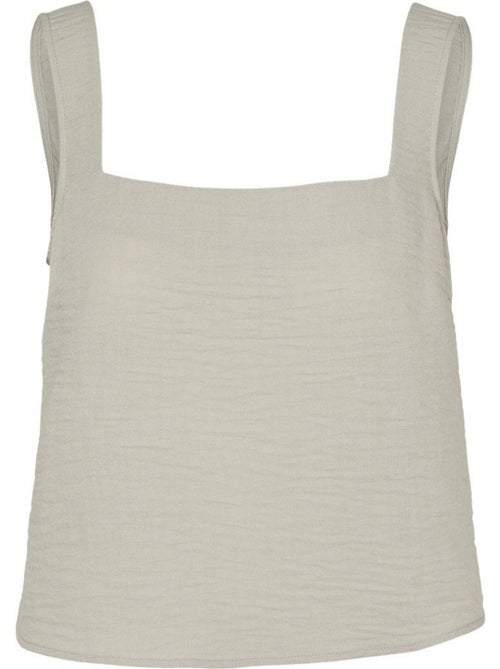 Top Bege Vero Moda Kita para Mulher - Kiabi Top Bege Vero Moda Kita para Mulher - Kiabi