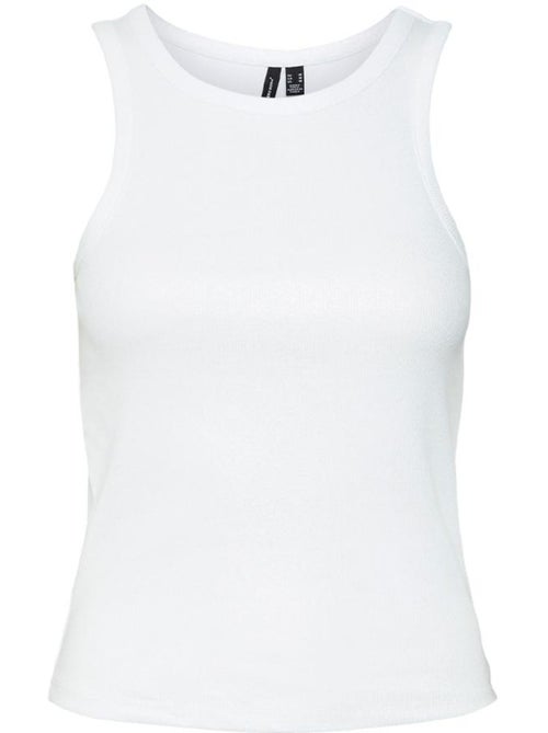 Top branco brilhante vero moda isa para mulher - Kiabi Top branco brilhante vero moda isa para mulher - Kiabi