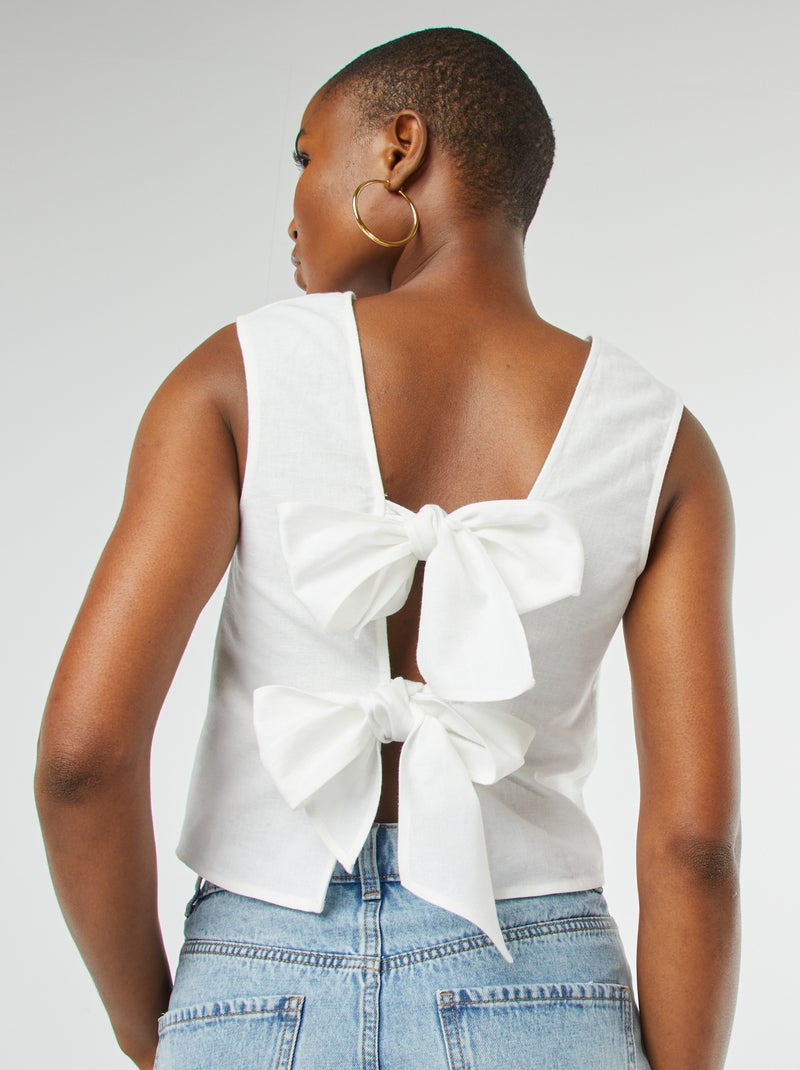 Top Branco - Kiabi