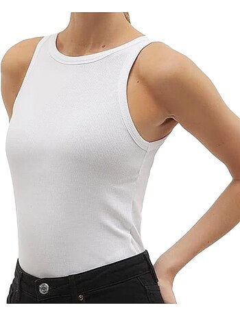 Top Branco Feminino Vero Moda Mirwina