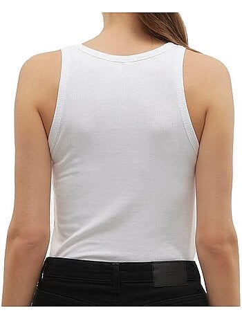 Top Branco Feminino Vero Moda Mirwina