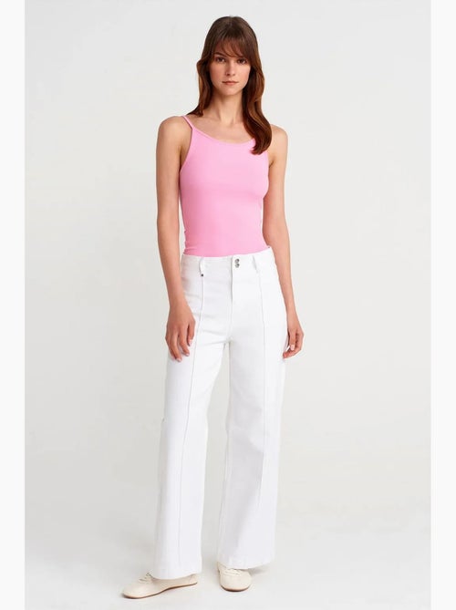 Top canelado justo dilvin - Kiabi