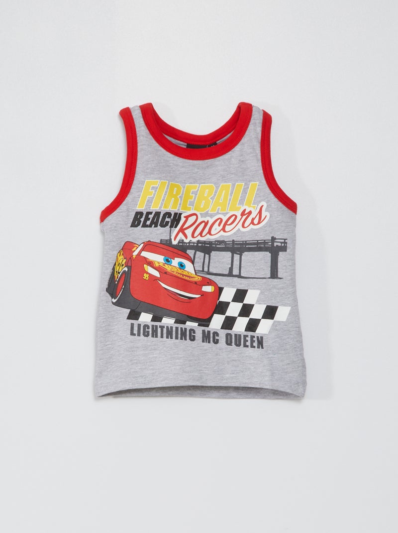Top 'Carros' Cinza - Kiabi