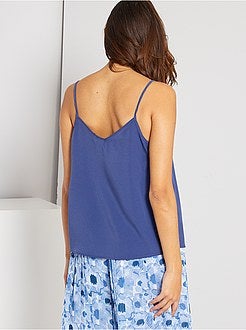 Top com alças finas - Kiabi