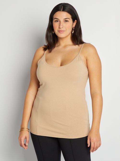 Top com alças finas - Kiabi