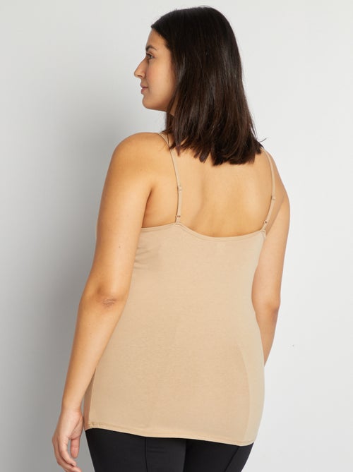 Top com alças finas - Kiabi