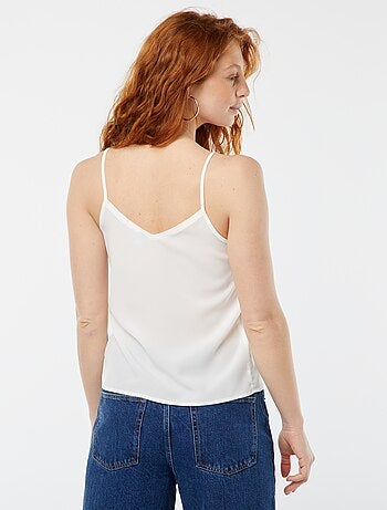 Top com alças finas - Kiabi