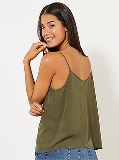 Top com alças finas - Kiabi