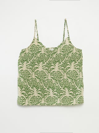 Top com alças finas estampado 'JDY'