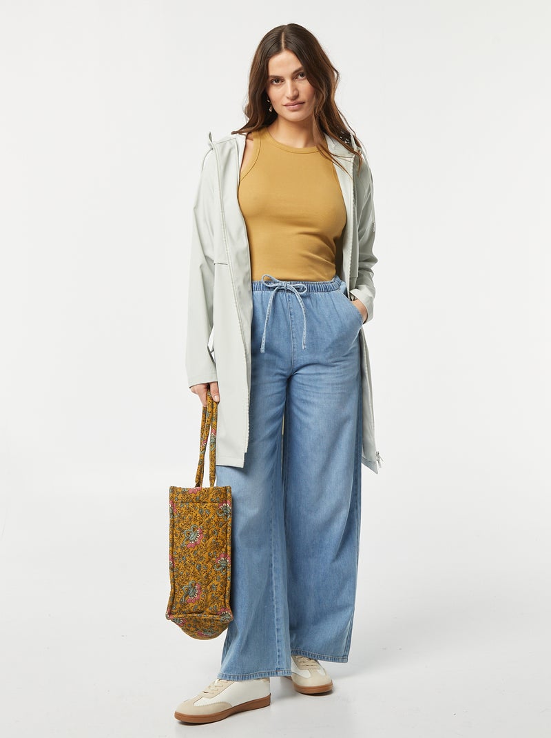 Top com cavas americanas AMARELO - Kiabi