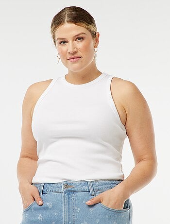 Top com cavas americanas