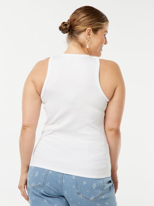 Top com cavas americanas - Kiabi