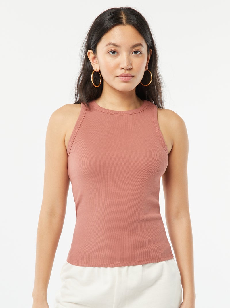 Top com cavas americanas ROSA - Kiabi