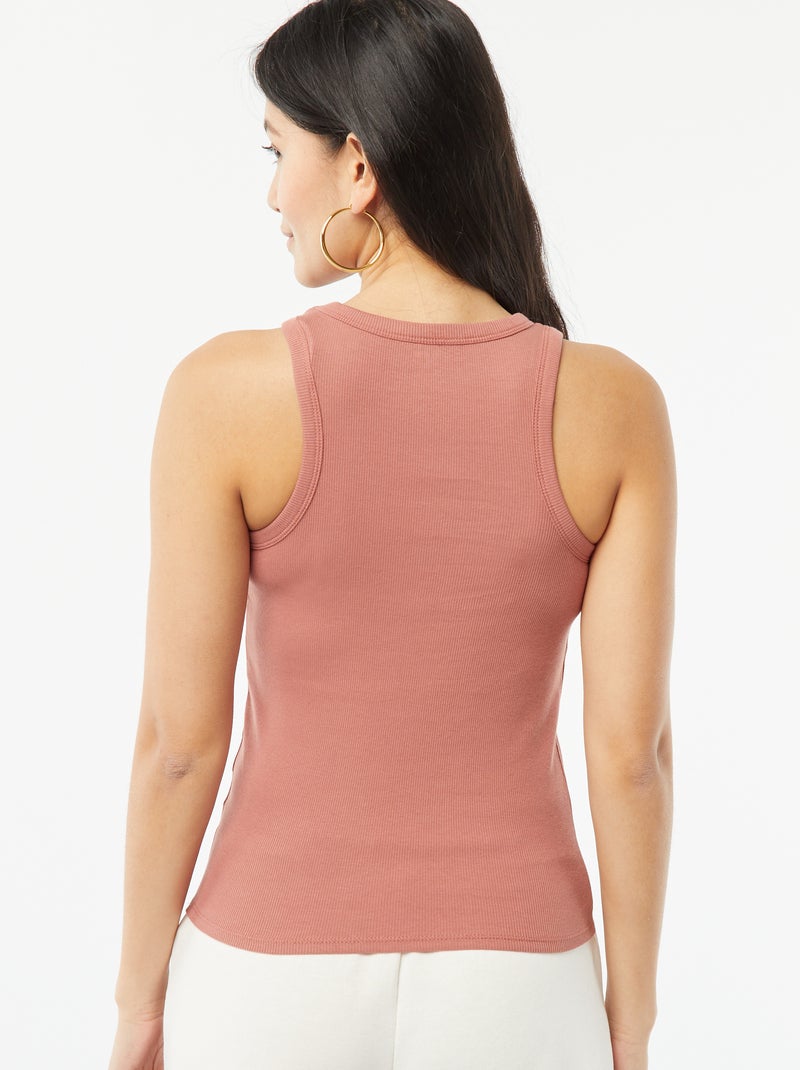 Top com cavas americanas ROSA - Kiabi