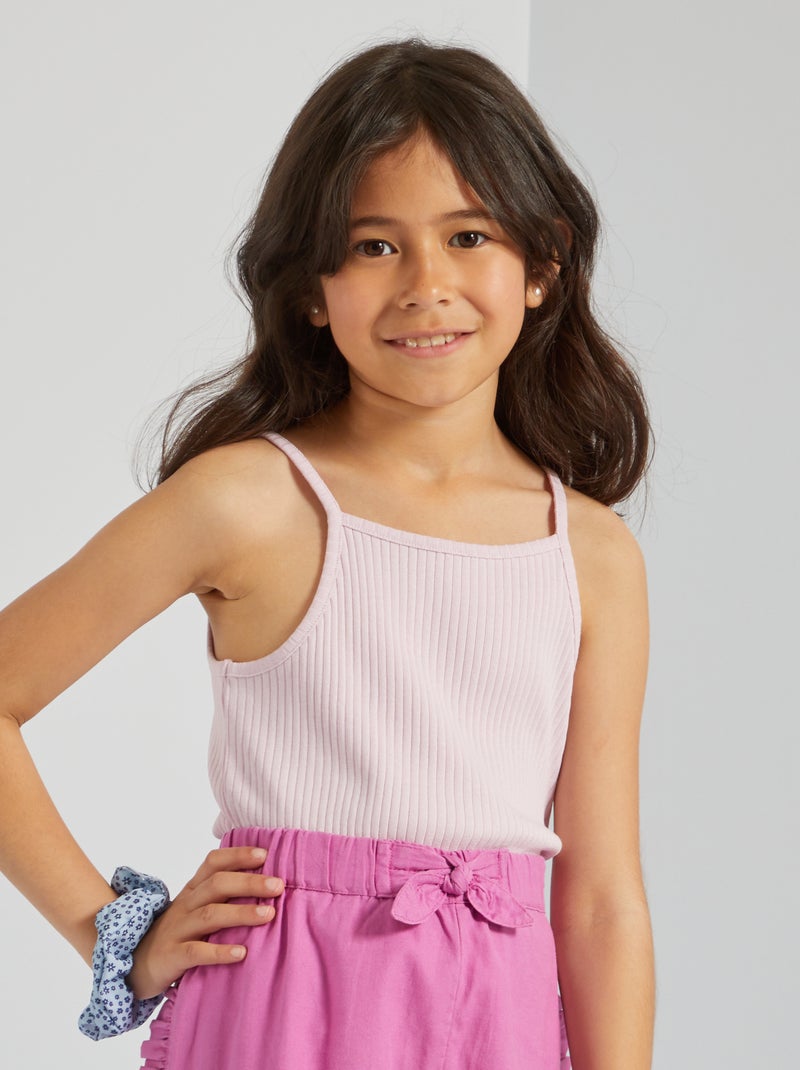 Top com cavas americanas VIOLETA - Kiabi