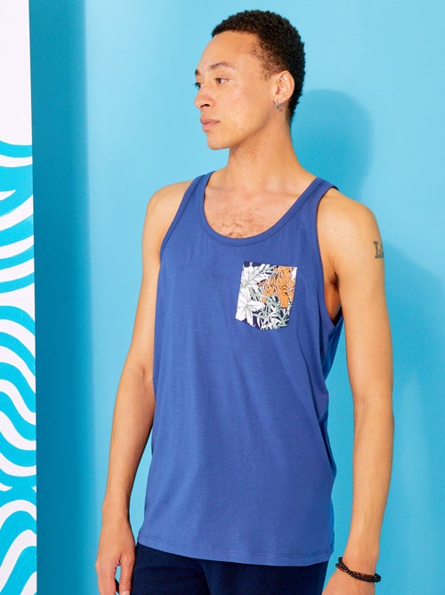Top com estampado à frente - Kiabi