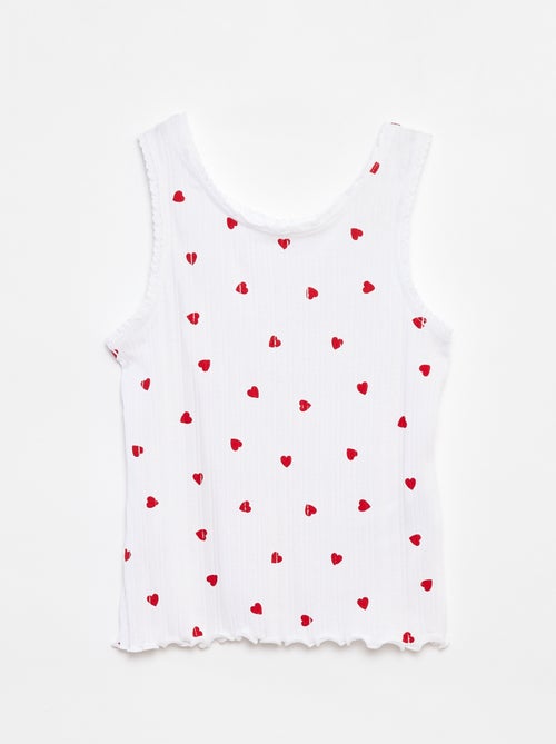Top com estampado - Kiabi