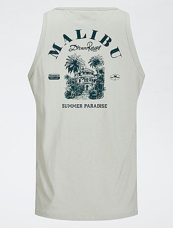 Top com estampado 'Produkt'