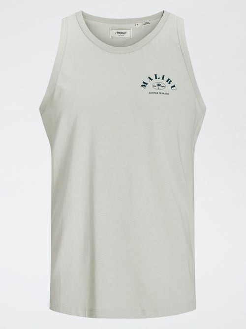 Top com estampado 'Produkt' - Kiabi