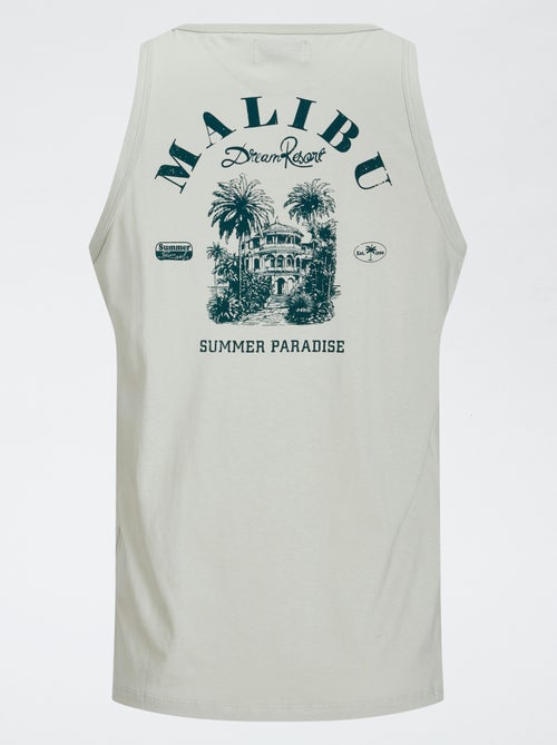 Top com estampado 'Produkt' - Kiabi