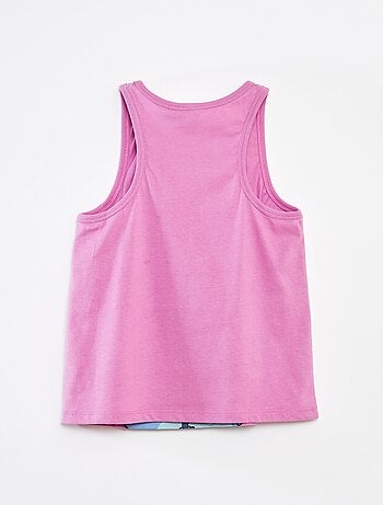Top com estampado 'Stitch'