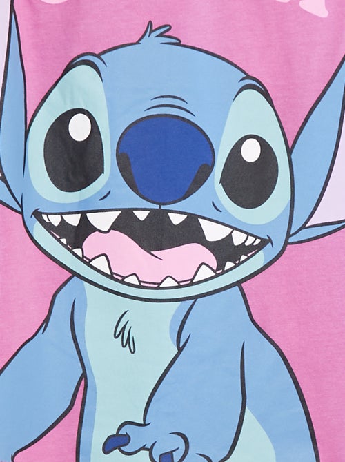 Top com estampado 'Stitch' - Kiabi