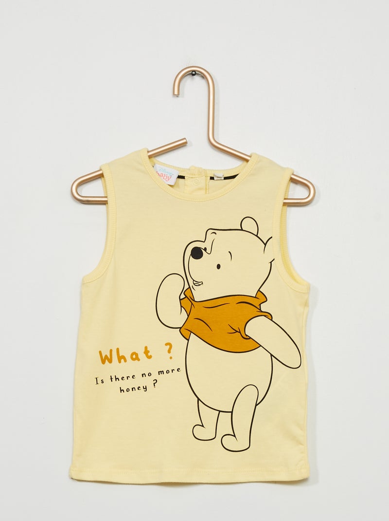Top com estampado 'Winnie the Pooh' AMARELO - Kiabi