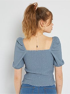 Top com favos de mel - Kiabi