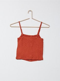 Top com favos de mel - Kiabi