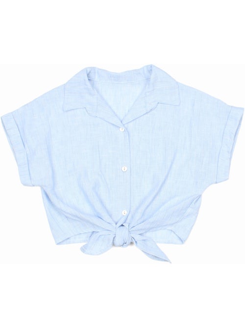 Top com gola de camisa - Kids Star - Kiabi Top com gola de camisa - Kids Star - Kiabi