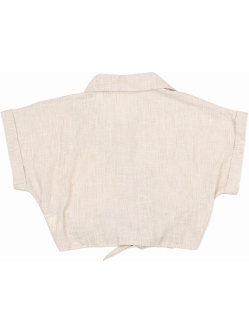 Top com gola de camisa - Kids Star - Kiabi Top com gola de camisa - Kids Star - Kiabi