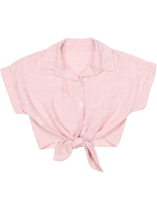 Top com gola de camisa - Kids Star - Kiabi Top com gola de camisa - Kids Star - Kiabi