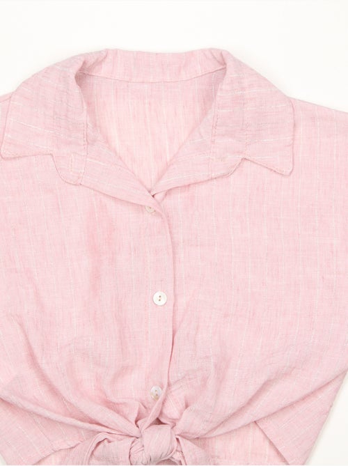 Top com gola de camisa - Kids Star - Kiabi Top com gola de camisa - Kids Star - Kiabi