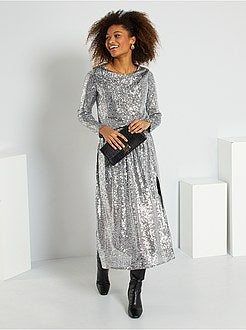 Top com lantejoulas - Kiabi