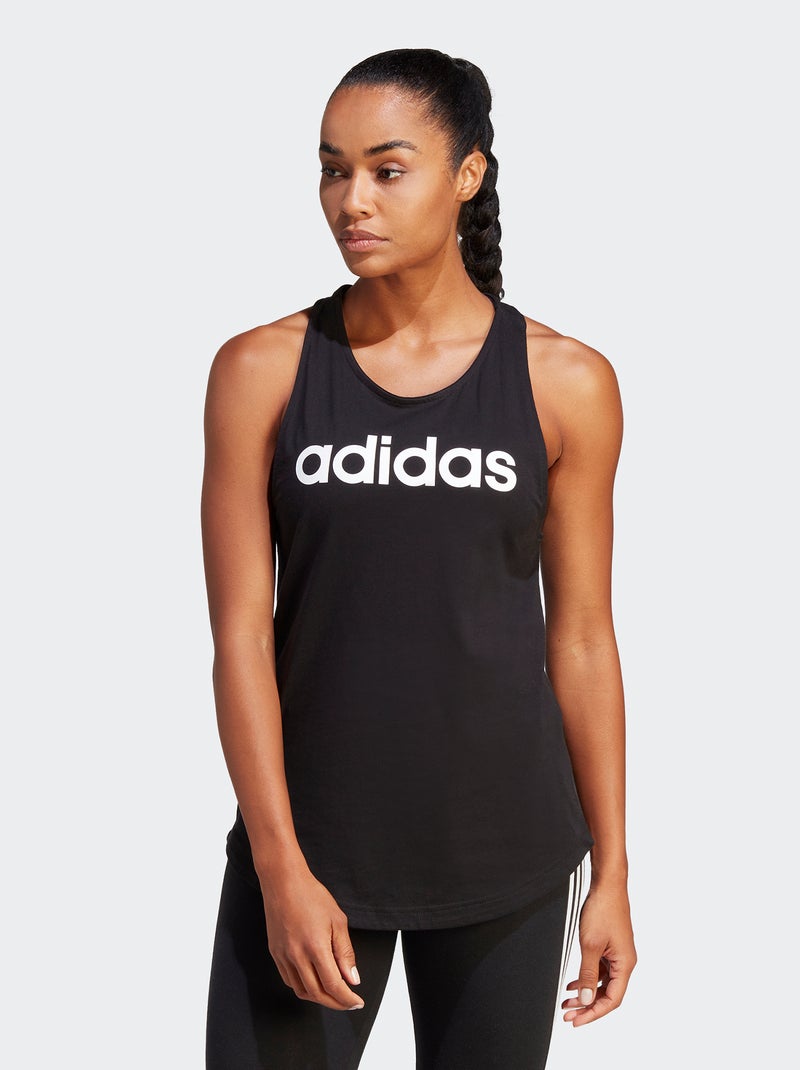 Top com logótipo 'Adidas' PRETO - Kiabi