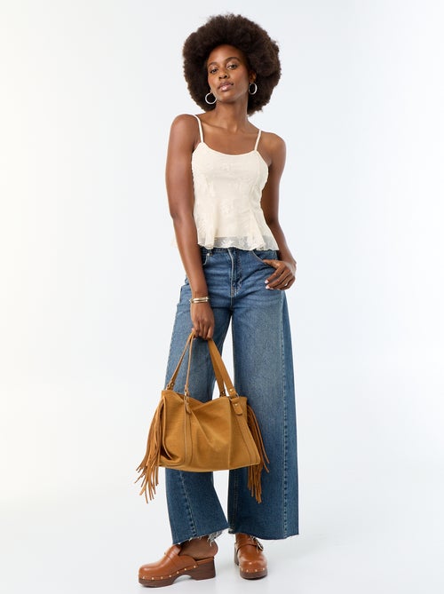 Top crop de renda - Kiabi