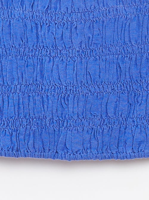 Top cropped de alças - Kiabi