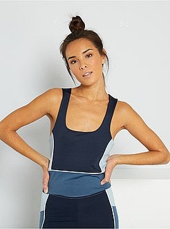 Top curto de desporto - Kiabi