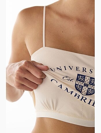 Top curto harvard feminino penti