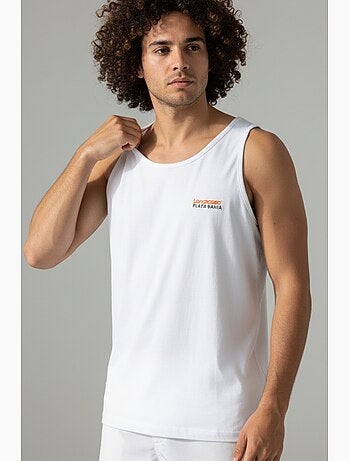 Top de alças - branco - longboard