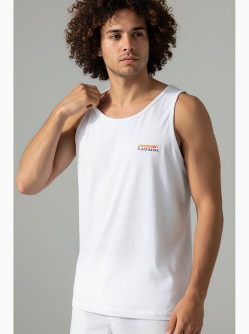 Top de alças - branco - longboard - Kiabi Top de alças - branco - longboard - Kiabi