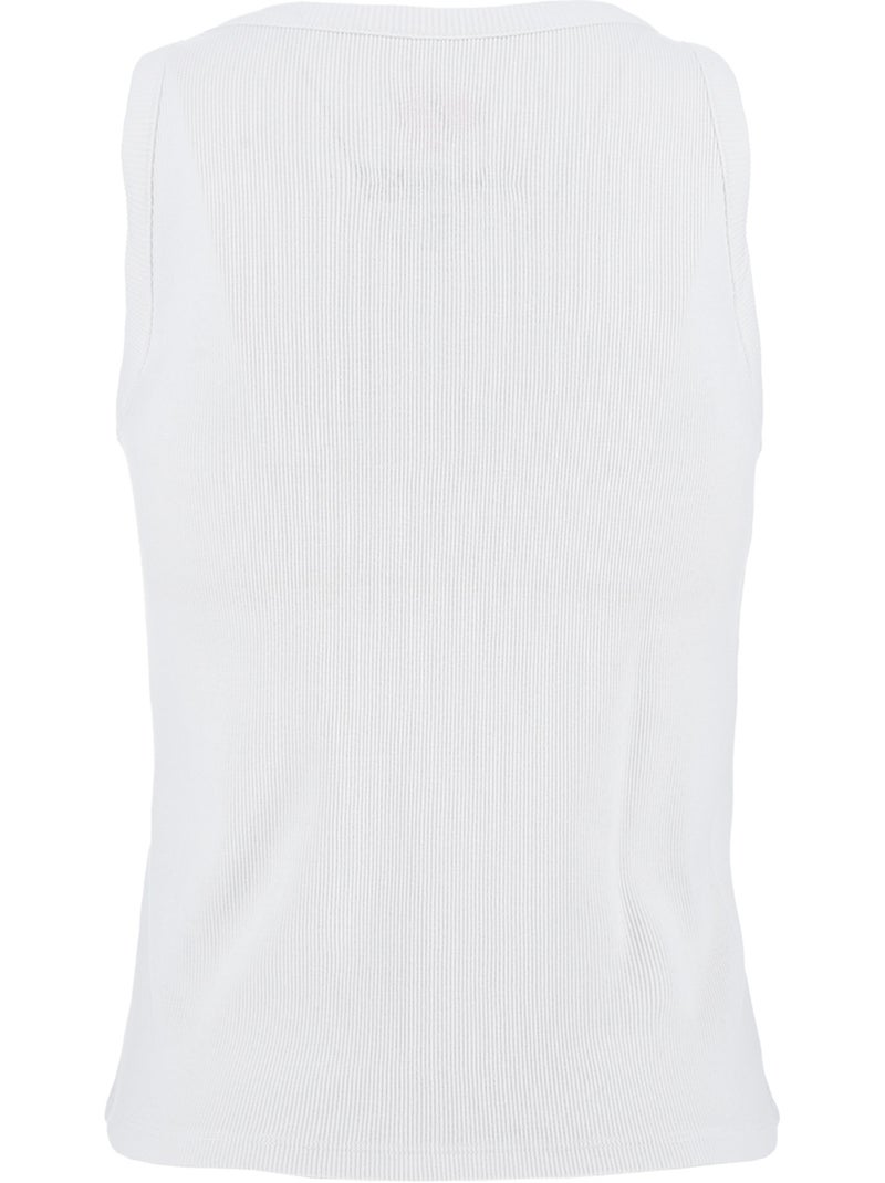 Top de alças - branco - longboard Branco - Kiabi